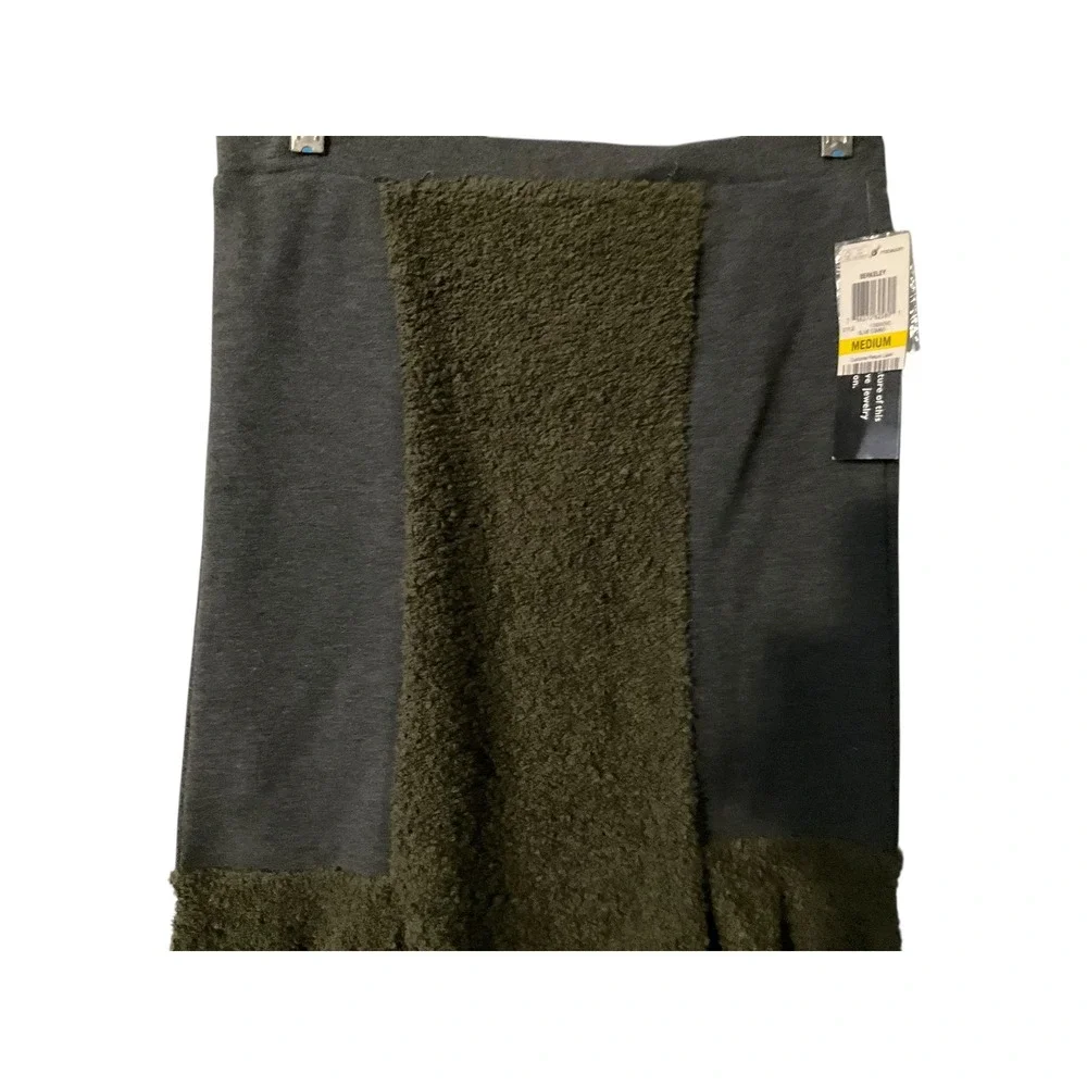 Bar III Textured Ruffle Hem Midi Skirt Olive‎ Green Womens Size Medium